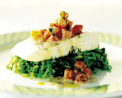 Image: FRF-ABP98-00000907-001, Steamed halibut and cabbage - NO TO COOKBOOKS, License: Rights managed, Model Release: No or not aplicable, Property Release: No or not aplicable, Credit line: profimedia.cz, Fresh Food