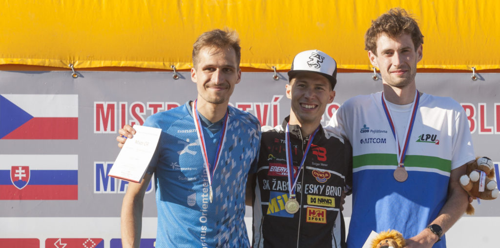 Češi a Slováci měli společný šampionát v orientačním běhu