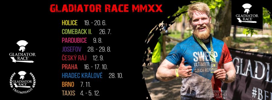GLADIATOR RACE má novou termínovou listinu