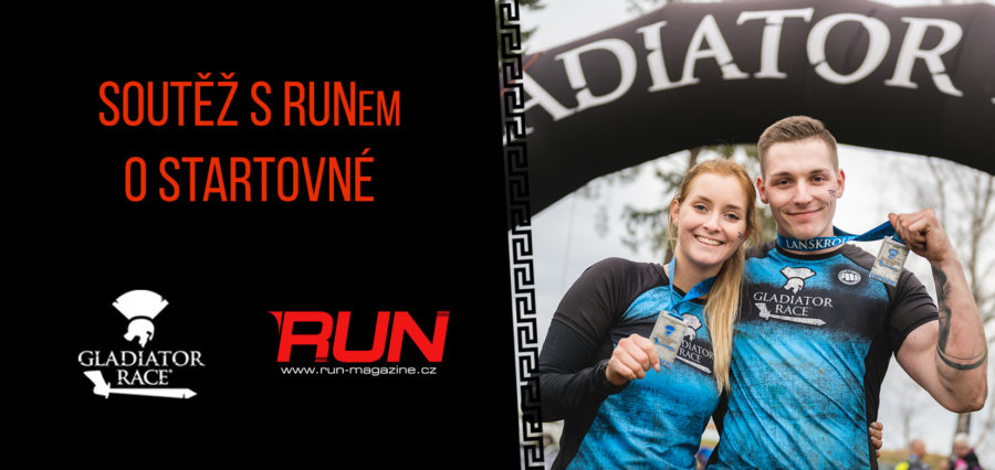SOUTĚŽ o startovné na GLADIATOR RACE!