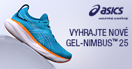 Soutěžte s námi o běžecké boty Asics Gel-Nimbus 25!