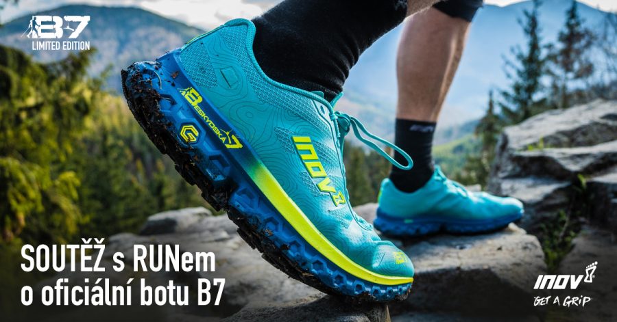Soutěžte s námi o běžecké boty INOV-8 TRAILFLY ULTRA G 300 MAX B7!
