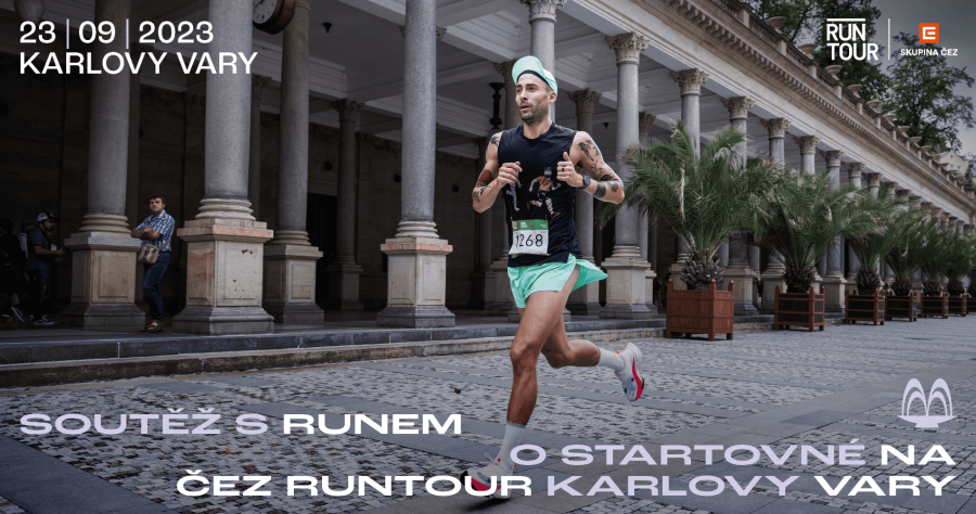Soutěž s námi o startovné na ČEZ RunTour Karlovy Vary!