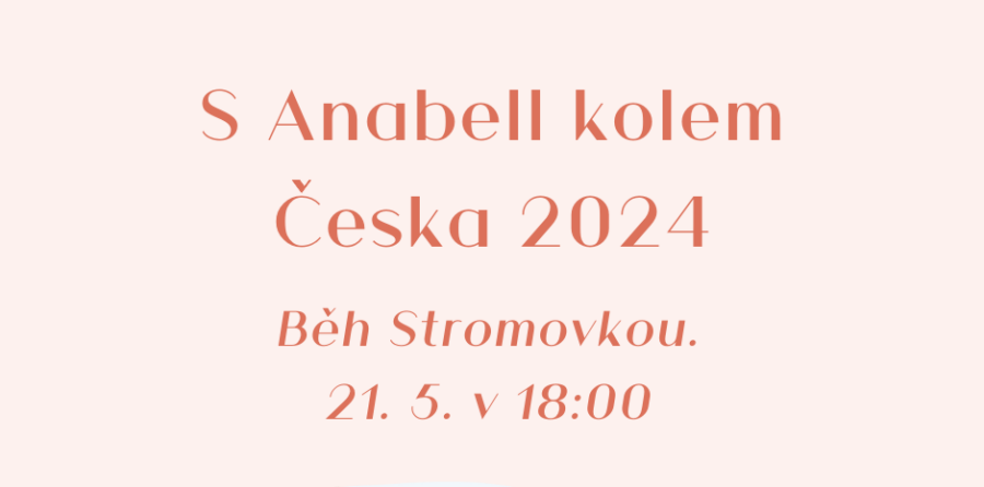S Anabell kolem Česka 2024 – charitativní běh CENTRA ANABELL