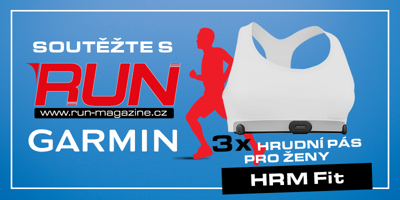 Soutěž s námi o tři dámské hrudní pásy Garmin HRM Fit!
