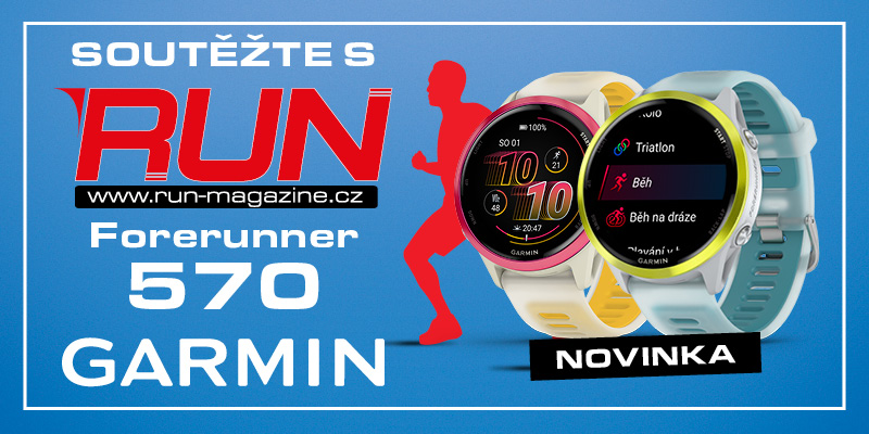 SOUTĚŽ: Vyhraj nové Garmin Forerunner 570!