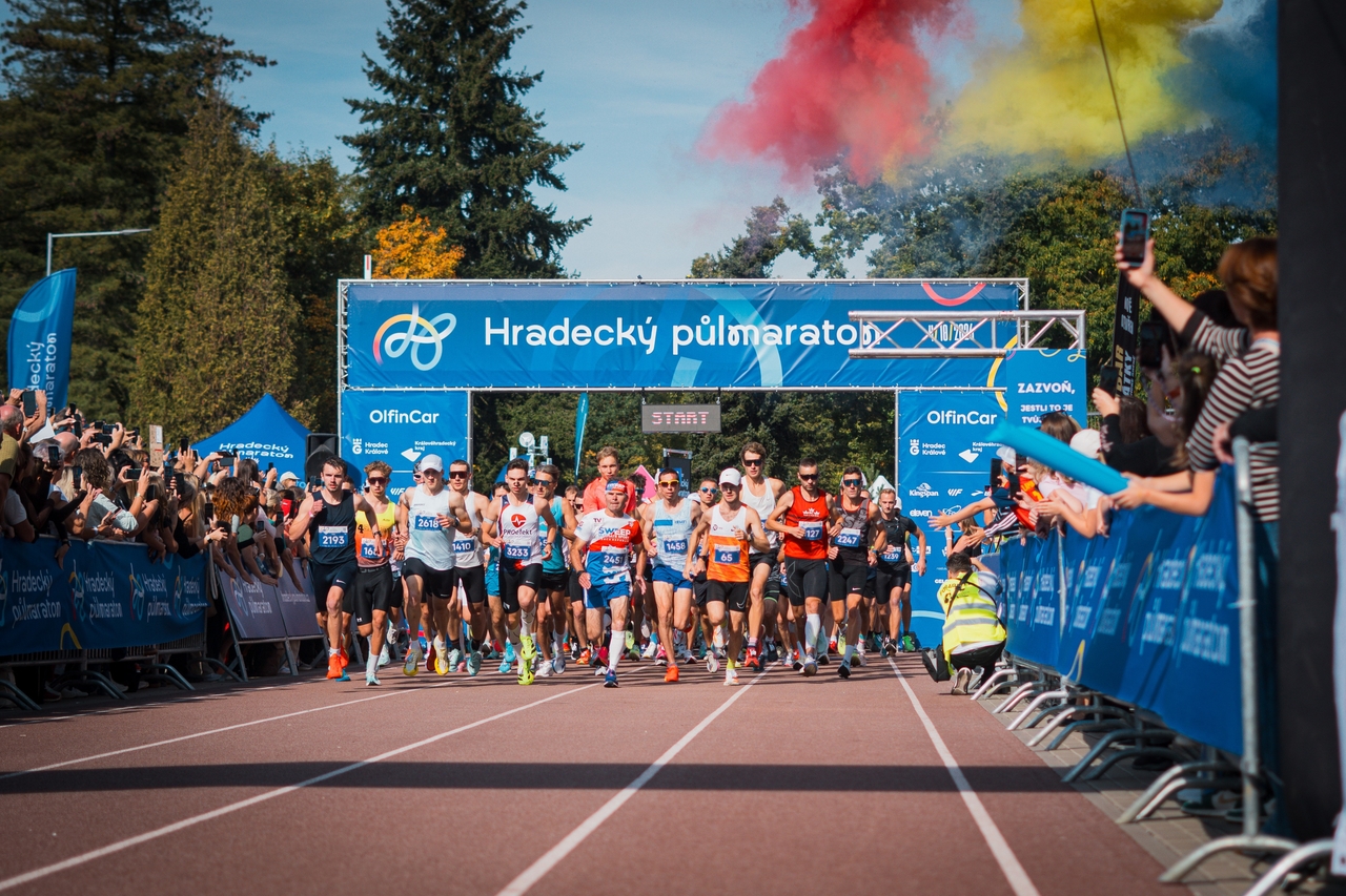 Po rekordním ročníku míří Hradecký půlmaraton k půlkulatému jubileu