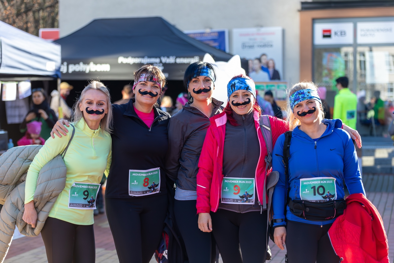 Orlovský MOVEMBER RUN 2026: Vyběhněte v Orlové proti rakovině